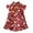 a-Wine470171, variant on Girls Baby Qipao Dress Crane Print Oriental Knot Button Short Flutter Sleeve Satin Cheongsam For Traditional Festivals Stylish Dress