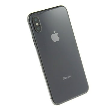Apple iPhone X 256GB, Space Gray - Unlocked LTE Used - Walmart.com