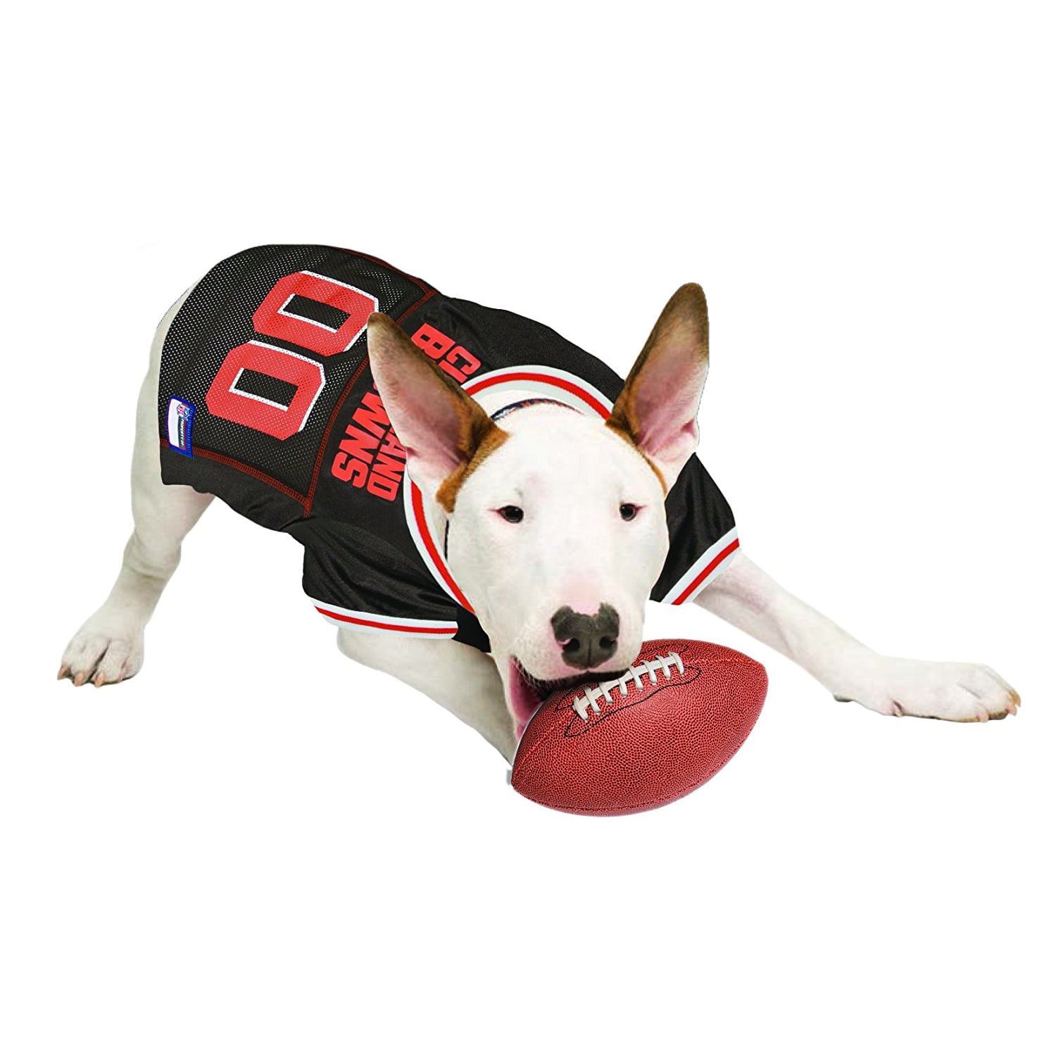 Pets First NFL Cleveland BrownsLicensed Mesh Jersey for Dogs and Cats - Large
