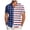 Dark Blue, variant on 4th Of July Shirts for Men Men's Patriotic Hawaiian Shirt Casual Summer Beach Button Down Shirt(Blue,3XL)