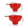 thumbnail image 2 of VERDANVERSE 4Ud Embudo De Boca Ancha Para Cocina Llenado De Frascos Especias Y, 2 of 6