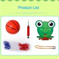 thumbnail image 4 of Heliisoer Hanging Wall Lifting Basketball Rack Toys And 1 Inflator, 4 of 6