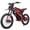 Red, variant on X-Pro Drax X 4200W Electric Dirt Bike for Adults & Teens - 60V 27AH, Powerful Brushless Motor, with LED Headlight, 19"/17" Off-Road Tires!