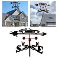 thumbnail image 3 of LOVIVER Metal Decorative Weathervane Weatherproof House Roof Vehicle Car Shape Wind Vane, 3 of 8