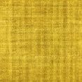 thumbnail image 1 of Ahgly Company Machine Washable Indoor Square Abstract Yellow Contemporary Area Rugs, 7' Square, 1 of 4