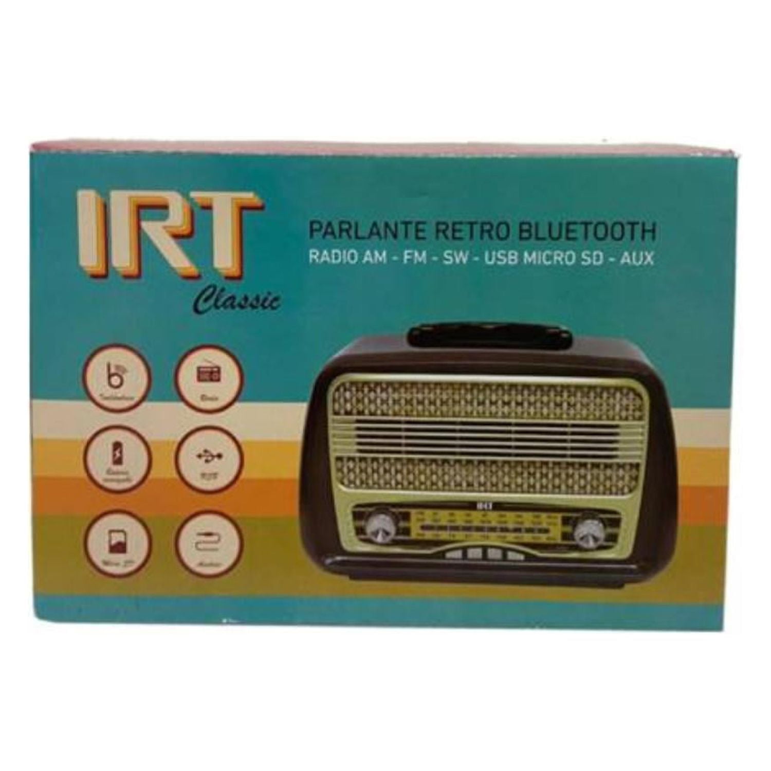 IRT Radio Retro Irt Inálambrico 07 IRT