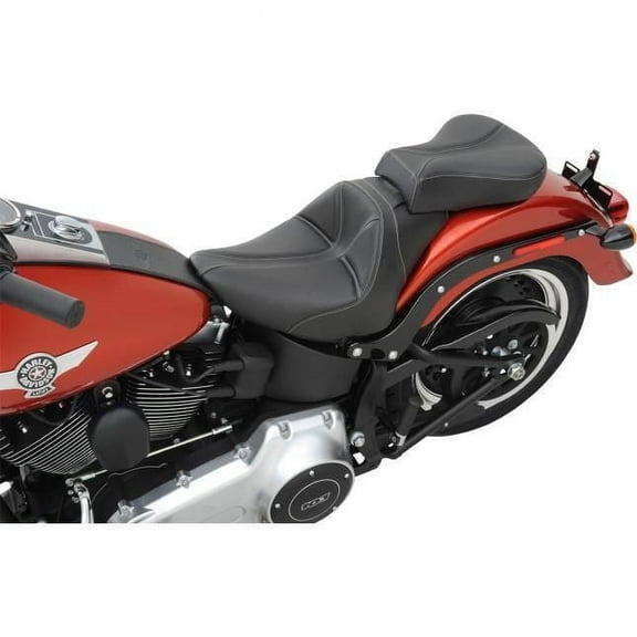 Dominator Solo Seat Pillion Pad - Smooth SaddleHyde