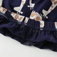thumbnail image 4 of HILEELANG Toddler Boy Summer Short Sets Outfits Cotton CrewNeck Black Giraffe Short Sleeve Playwear Sets 3T, 4 of 4