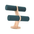 thumbnail image 2 of Soporte para pulsera y brazalete, soporte para reloj, soporte moderno para diadema, estante para reloj de pulsera, organizador de almacenamiento de Verde oscuro, 2 of 9