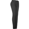 thumbnail image 2 of 2Luver, Women's, 5 Pocket Stretch Skinny Jeans, Black Denim, 15, 2 of 4
