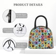 thumbnail image 4 of Easygdp Cute Dogs Collage Bolsa de Almuerzo Insulada Grande, Forro de Aluminio, Diseño Espacioso, a Prueba de Fugas, Ideal para Trabajo, Picnics, Viajes y Actividades al Aire Libre, 4 of 6