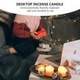 thumbnail image 2 of 1pc Aroma Candle Holder Metal Candlestick Decorative Metal Candle Stand, 2 of 5