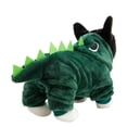 thumbnail image 4 of Ropa de lana para perros, sudadera con capucha, para proteger de invierno para mascotas, chaqueta para perros, ropa para perros y medianos, trajes S Yinane Disfraz de dinosaurio, 4 of 7