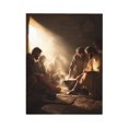thumbnail image 2 of CozyNet Jesus Washing Disciple Feet A Humble Moment Of Love & Service, Glowing In Soft Light Wall Art Prints With Frame Canvas Perfect for Living Room & Bedroom, Ready to Hang, Wall Decor 16"x20", 2 of 10