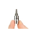 thumbnail image 4 of TEKTON 1/4 Inch Drive Torx Bit Socket Set, 10-Piece (T6-T30) | SHB90103, 4 of 6