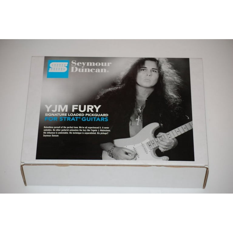 Seymour Duncan YJM Fury Strat LOADED PICKGUARD Stratocaster