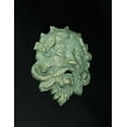 thumbnail image 4 of Fer à Repasser Celtique Vert Homme Mur Suspendu Finition Antique, 4 of 5