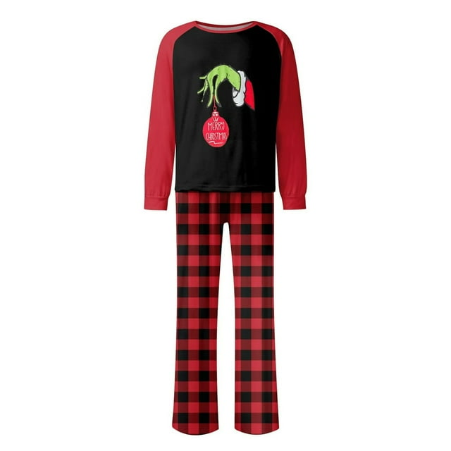 Pyjamas de Noël Assortis pour Femmes Ensembles de Pyjamas de Vacances pour la Famille