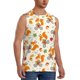 thumbnail image 2 of Balery Forest Squirrel Camisetas sin mangas para hombre, absorbe la humedad y protege contra el mal olor.-3X-Large, 2 of 7