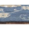 thumbnail image 2 of Alora Decor Napoli 6'6" x 9'6" Motifs Blue/Ivory Hand-Tufted Area Rug, 2 of 3