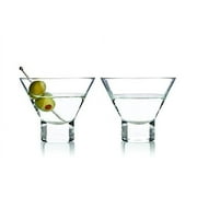 Raye Stemless Martini Glasses by Viski - (2 pack, 7.5 oz)