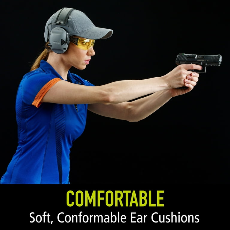 Peltor, Electronic Hearing Protection, RangeGuard, NRR 21 dB Gray
