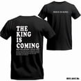 thumbnail image 3 of The King Is Coming T-Shirt – Revelation 22:12–13 Bible Verse Christian Tee, Jesus Is King Faith Shirt, Bold Christian Graphic, Unisex Religious Apparel, 3 of 6