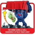 thumbnail image 3 of Hot Wheels Gorilla Rage Garage Attack Playset, 3 of 7