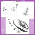thumbnail image 3 of Pegatinas de diamantes de imitación para rostros, ideales para festivales. Joyas de cristal brillantes para ojos, decoración para fiestas de sirenas., 3 of 5