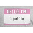 thumbnail image 4 of Halloween Hello I'm a Potato Mens T Shirt, 4 of 5