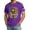 Purple, variant on Men's Anniversary USA Shirt 1776 - 2026 Patriotic American Flag Freedom Shirts We The People 250 T-Shirt Summer Casual Tops,Wine,S