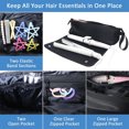 thumbnail image 2 of Guardoinrt Capacity Enhancer Hair Tool Travel Bag Straightener Curling Iron Organizer Efficient Storage Solution Main Functions type+1, 2 of 6