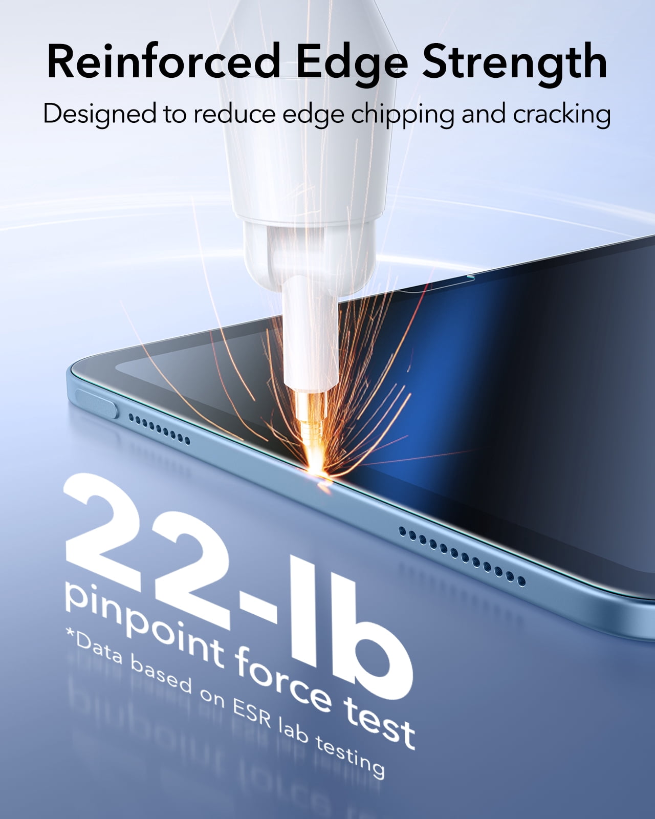 ESR Paper-Feel Screen Protector Compatible with iPad (A16) 11th/10th Gen(11/10.9 Inch, 2025/2022), 9H Matte Tempered Glass with UltraFit Tray, Anti-Glare, Write & Draw Like on Paper, 2 Pack