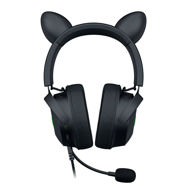 Razer Kraken Kitty V2 Pro Wired Gaming Headset for PC, Interchangable Ears,  Chroma RGB, Black 