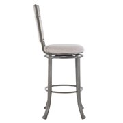 Powell Franklin Pub Table, Pewter