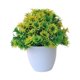 thumbnail image 4 of Bonsái Artificial, simulación de plantas, accesorios para fotos, obra de arte, adorno de mesa de flores en maceta para dormitorio, balcón, escritorio, Amarillo, 4 of 8