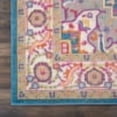thumbnail image 4 of Nourison Passion Persian Teal Multicolor 8' X 10' Area Rug, (8x10), 4 of 8