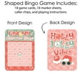 thumbnail image 3 of Big Dot of Happiness Groovy Christmas - Bingo Cards and Markers - Pastel Holiday Party Bingo Game - Set of 18, 3 of 5