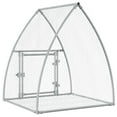 thumbnail image 5 of vidaXL Rabbit Hutch Silver 100x105x120 cm Galvanised Steel, 5 of 5