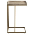 thumbnail image 1 of Open Box COZAYH Farmhouse C End Table, Accent Furniture w/Woven Rattan Tray Top, 1 of 9