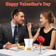 thumbnail image 4 of Mudder - Juego de 2 tazas de fondue de cerámica y 8 tenedores para derretir chocolate, queso, caldo o tapas en San Valentín, color blanco, 4 of 5