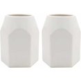 thumbnail image 1 of Portalápices De Silicona De 2 Piezas, Portalápices De Silicona, Portalápices Geométrico - Blanco, 1 of 3