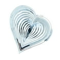thumbnail image 4 of Escultura de hilanderos de corazón, carillón , adornos de arte , artesanías, decoraciones 3D giratorias para colgar en 15cm Sunnimix campanas de viento, 4 of 7