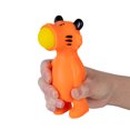 thumbnail image 4 of ORB Curiosities Pop-Petz Ultra Zoo 2 Pack - Gorilla and Tiger Ball Launcher and Popper Squeeze Toys w/ 5 Foam Balls Each - Ball Shooting, Stress Relieving, Squishy Sensory Animal Toys for Kids, 4 of 6