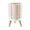 Color 3, variant on Small Trash Can with Lid Astronaut Exploring Planet Stars Moon Watercolor Style 1.8 Gallon Dog Proof Trash Can Round Garbage Can Waste Bin Wastebasket for Bathroom Bedroom Living Room