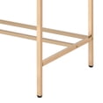 thumbnail image 6 of GZXS Modern Rectangular Writing Desk with USB Charging Station, Gold Metal Frame, and Sleek Navy Blue MDF Desktop – 42"x20"x30", 6 of 7