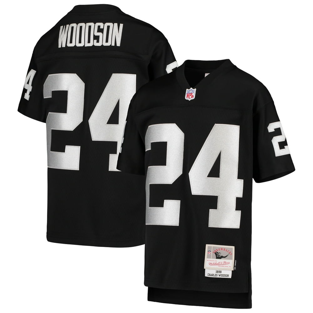 Charles Woodson Las Vegas Raiders Mitchell & Ness Youth 1998 Legacy