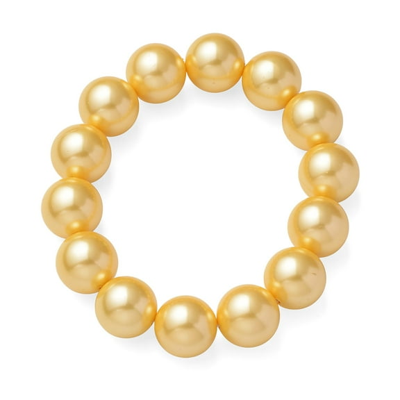 Golden Shell Pearl 1113mm Stretch Bracelet Christmas Gifts