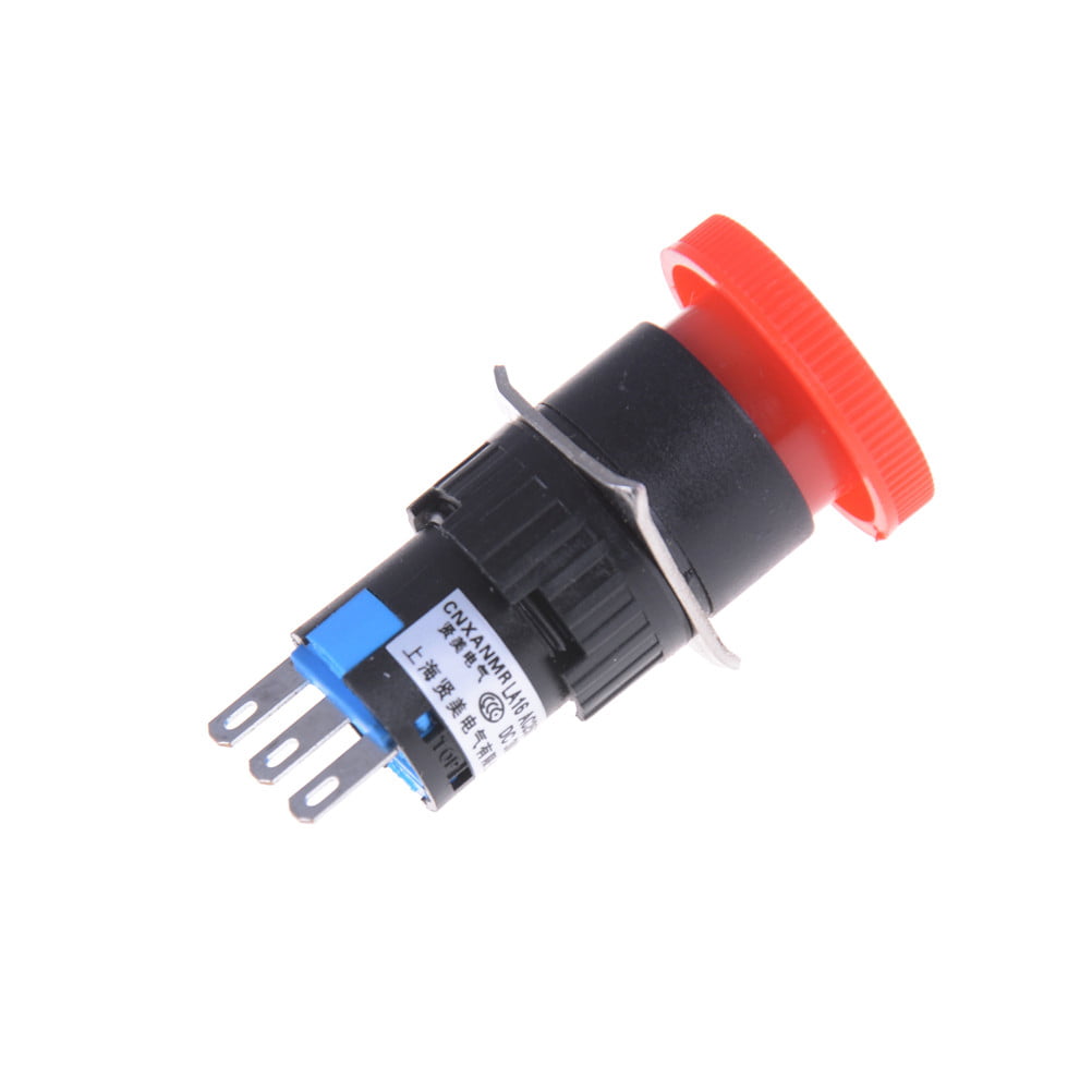 Details about   Red Mushroom DC 30V 5A AC 250V 3A Emergency Stop Push Button Switch H hu 