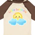 thumbnail image 4 of Inktastic Little Sunshine- cute sun rainbow letters Boys or Girls Long Sleeve Baby Bodysuit, 4 of 5